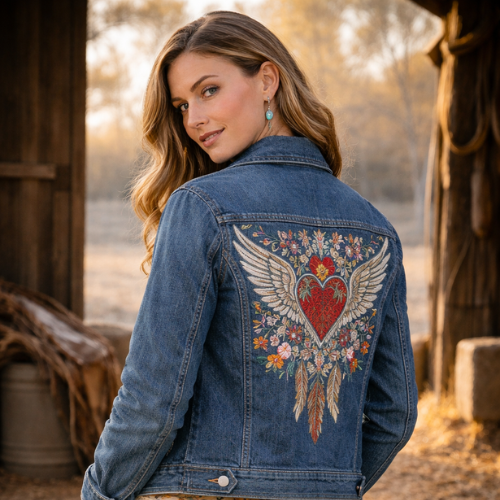 Wild Heart Denim Jacket
